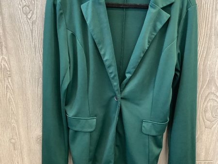 Blazer By Clothes Mentor In Green, Size: Xl For Cheap