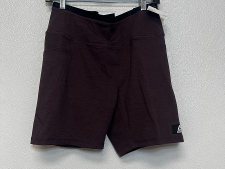 Athletic Shorts By Reebok In Eggplant, Size: L Online Hot Sale