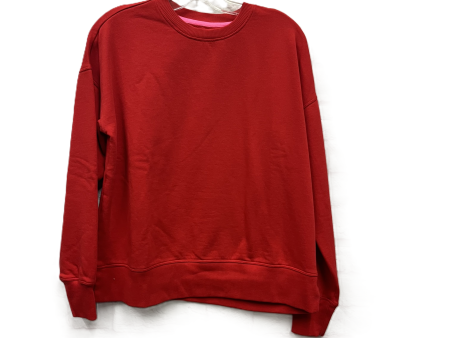 Athletic Sweatshirt Crewneck By Ideology In Red, Size: S For Cheap