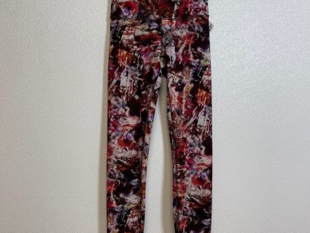 Athletic Leggings By Lululemon In Multi-colored, Size: 4 Sale