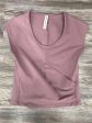 Athletic Top Short Sleeve By Athleta In Mauve, Size: Xs Online Sale