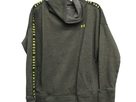 Athletic Sweatshirt Collar By Under Armour In Green, Size:M Discount