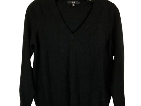 Sweater Cashmere By Clothes Mentor In Black, Size: L on Sale