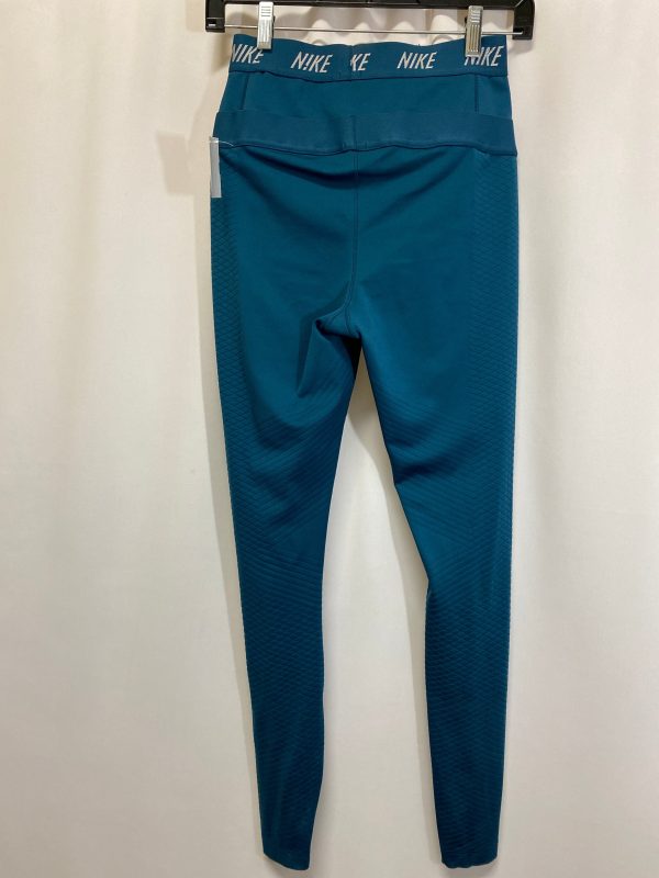 Athletic Leggings By Nike In Blue, Size: S For Cheap