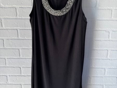 Dress Party Short By R And M Richards In Black & Silver, Size: L Online Hot Sale