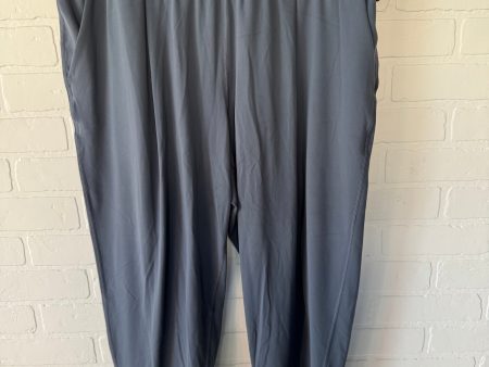 Athletic Pants By Athleta In Grey, Size: 18 For Cheap