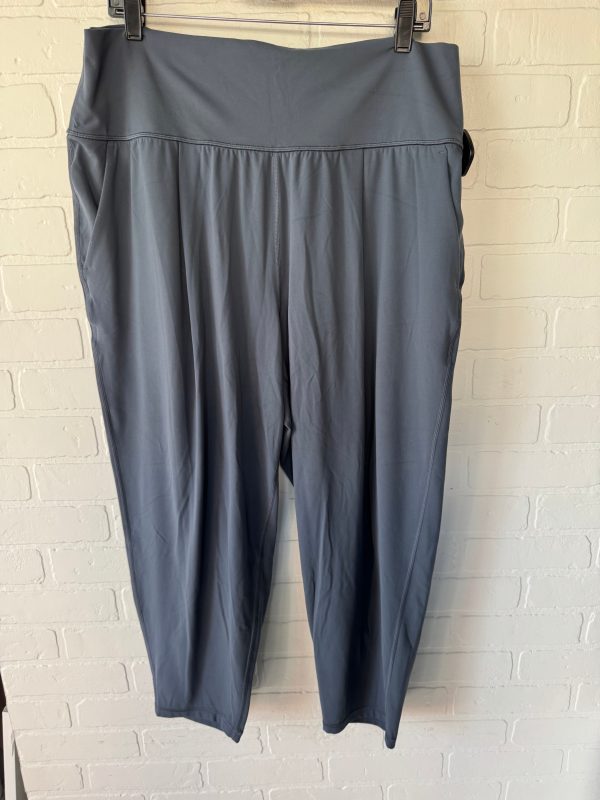 Athletic Pants By Athleta In Grey, Size: 18 For Cheap