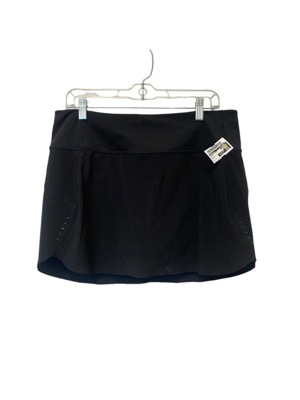 Athletic Skort By Athleta In Black, Size: L Online Sale