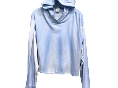 Athletic Sweatshirt Hoodie By Nike Apparel In Blue, Size:1X Discount