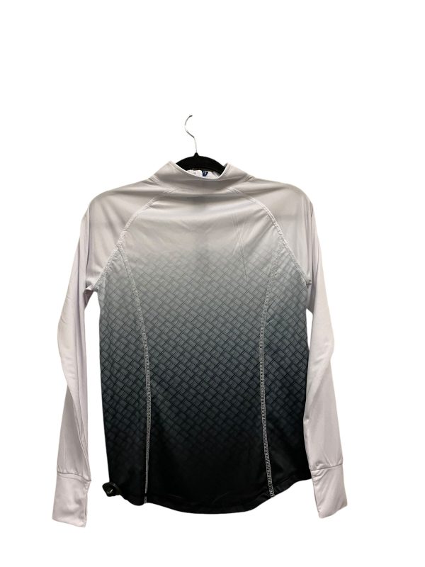 Athletic Top Long Sleeve Collar By Colosseum In White, Size: S Supply