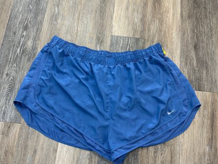 Athletic Shorts By Nike Apparel In Blue, Size: 3x Online Hot Sale