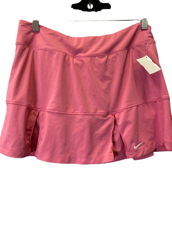 Athletic Skort By Nike In Pink, Size: M Online Sale