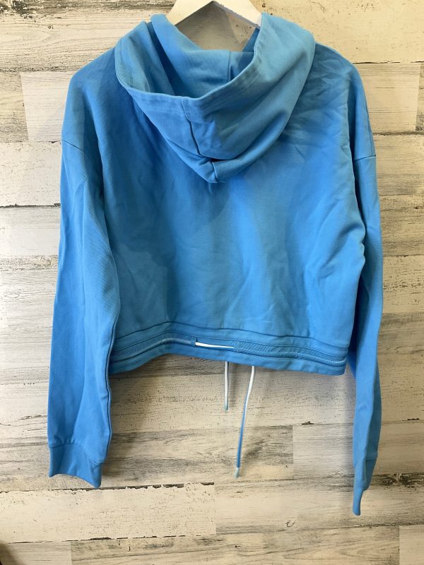 Athletic Sweatshirt Hoodie By Zyia In Blue, Size: Xl For Sale