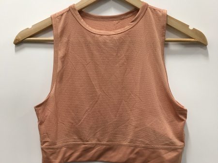 Athletic Tank Top By Nike In Peach, Size: M Cheap