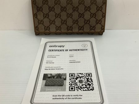 Wallet Luxury Designer By Gucci, Size: Large Online Hot Sale