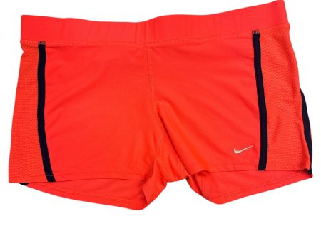 Athletic Shorts By Nike In Orange, Size: M Sale