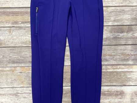 Athletic Leggings By Athleta In Purple, Size: 8petite Hot on Sale