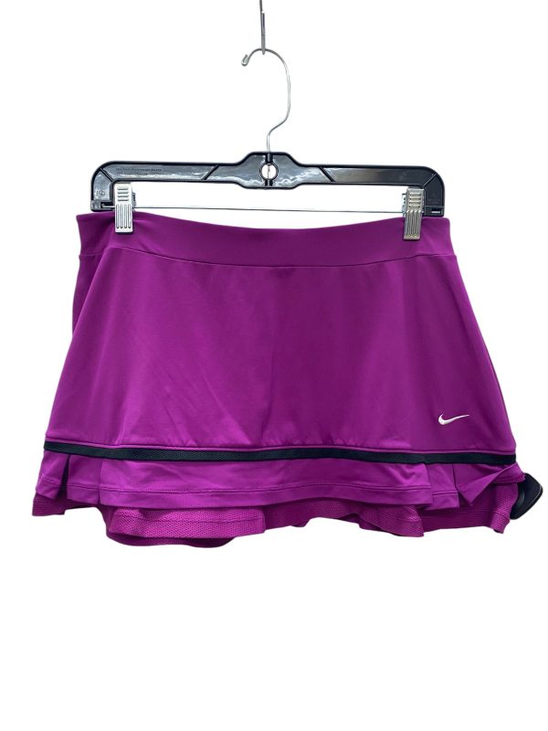 Athletic Skort By Nike Apparel In Purple, Size: M on Sale