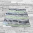 Athletic Skort By Izod In Striped Pattern, Size: L For Cheap