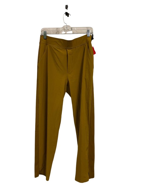 Athletic Pants By Athleta In Yellow, Size: L Cheap