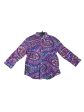 Blouse Long Sleeve By Lauren By Ralph Lauren In Purple, Size: M on Sale