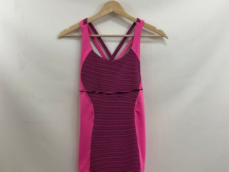 Athletic Tank Top By Lululemon In Striped Pattern, Size: 6 Sale