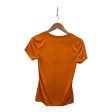 Athletic Top Short Sleeve By Nike In Orange, Size: S Online Sale