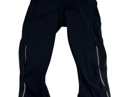 Athletic Capris By Lululemon In Black, Size: S For Discount