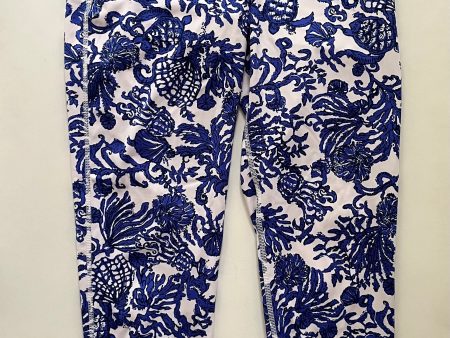 Athletic Leggings By Lilly Pulitzer In Blue, Size: S Hot on Sale