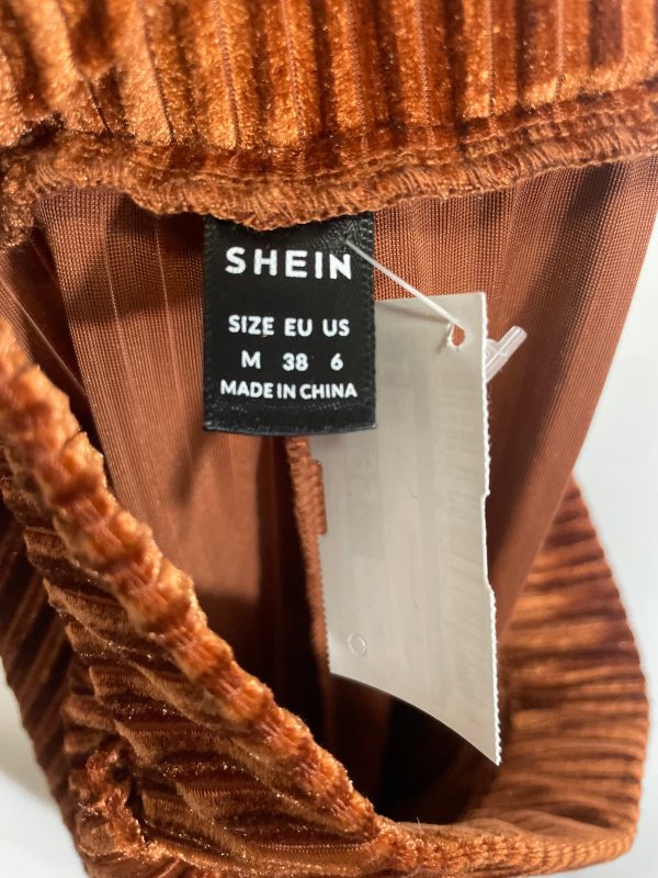 Pants Leggings By Shein In Bronze, Size: M on Sale