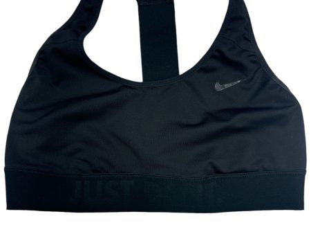 Athletic Bra By Nike In Black, Size: M For Cheap