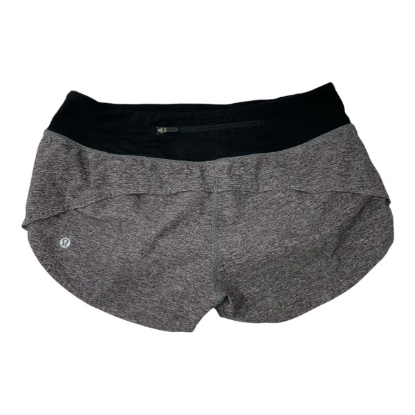 Athletic Shorts By Lululemon In Grey, Size: S Fashion