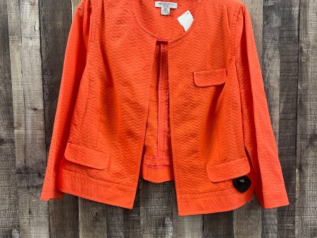 Blazer By Liz Claiborne In Orange, Size: Xlp Supply