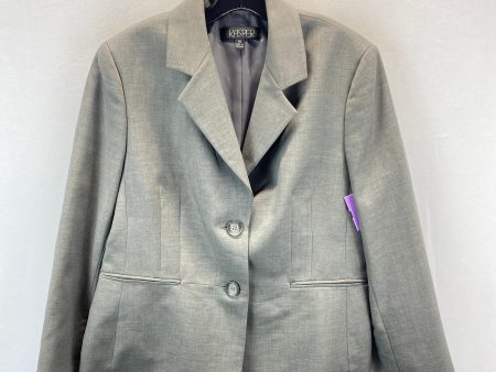 Blazer By Kasper In Grey, Size: 14 Online now