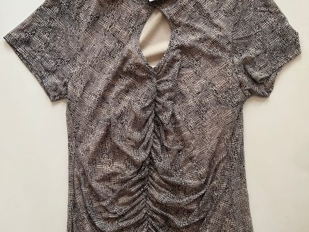 Blouse Short Sleeve By Red In Animal Print, Size: M Supply