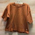 Athletic Top Short Sleeve By Gym Shark In Orange, Size: M Fashion