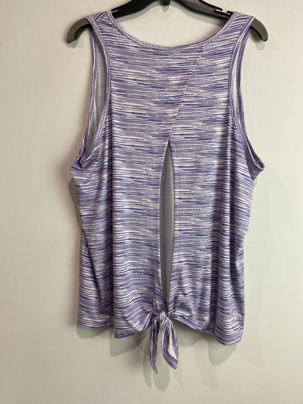 Athletic Tank Top By Zelos In Purple, Size: XXL Supply