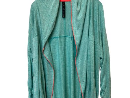 Cardigan By 90 Degrees By Reflex In Blue, Size: 2x Cheap