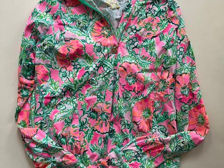 Athletic Jacket By Lilly Pulitzer In Multi-colored, Size: Xs Online Sale