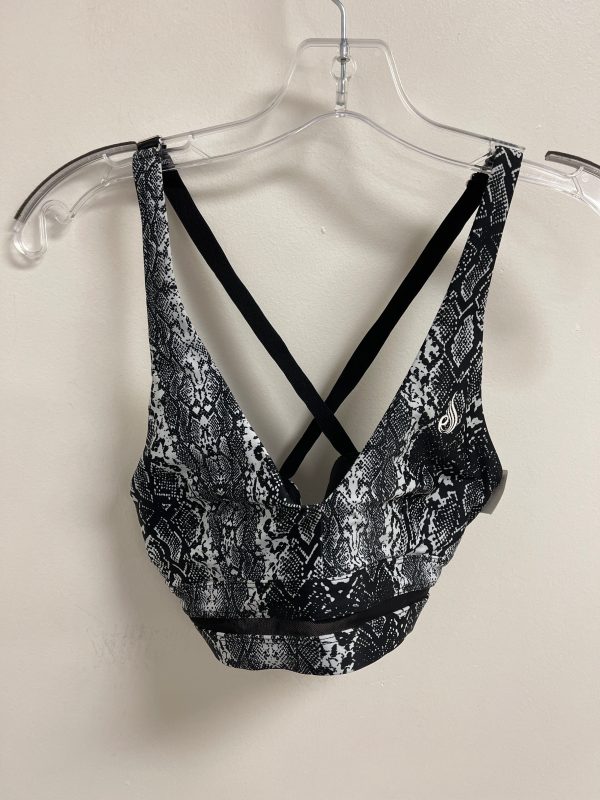 Athletic Bra By Clothes Mentor In Black & White, Size: S Online Hot Sale