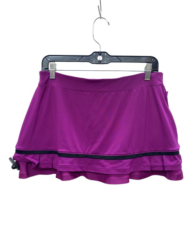 Athletic Skort By Nike Apparel In Purple, Size: M on Sale