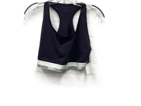 Athletic Bra By Calvin Klein In Purple, Size: 2x For Sale