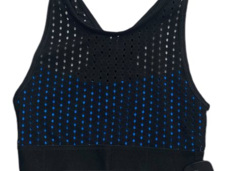 Athletic Bra By Cmc In Black & Blue, Size: S Online