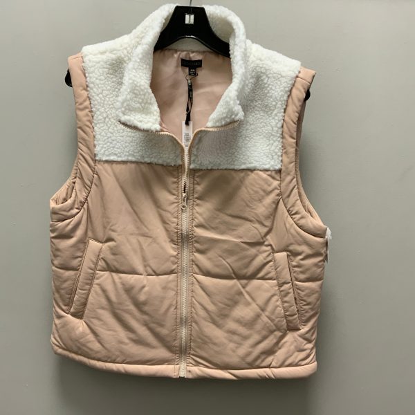 Vest Puffer & Quilted By Coco And Carmen In Brown, Size: S on Sale