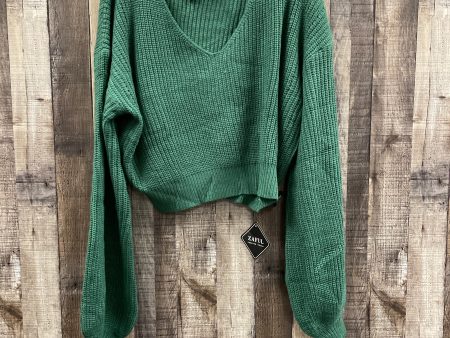 Sweater By Zaful In Green, Size: L Online now