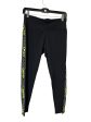 Athletic Leggings By Dkny In Black & Green, Size: M Online Sale