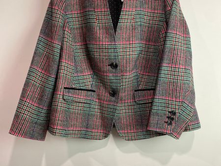 Blazer By Talbots In Black & Pink, Size: 1x Sale