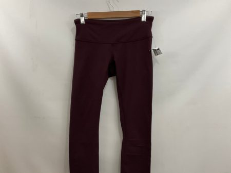 Athletic Leggings Capris By Lululemon In Purple, Size: 6 Online Hot Sale