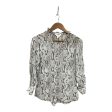 Blouse Long Sleeve By Express In Animal Print, Size: S Online