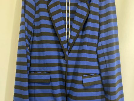 Blazer By Ellen Tracy In Blue, Size: L Online Sale